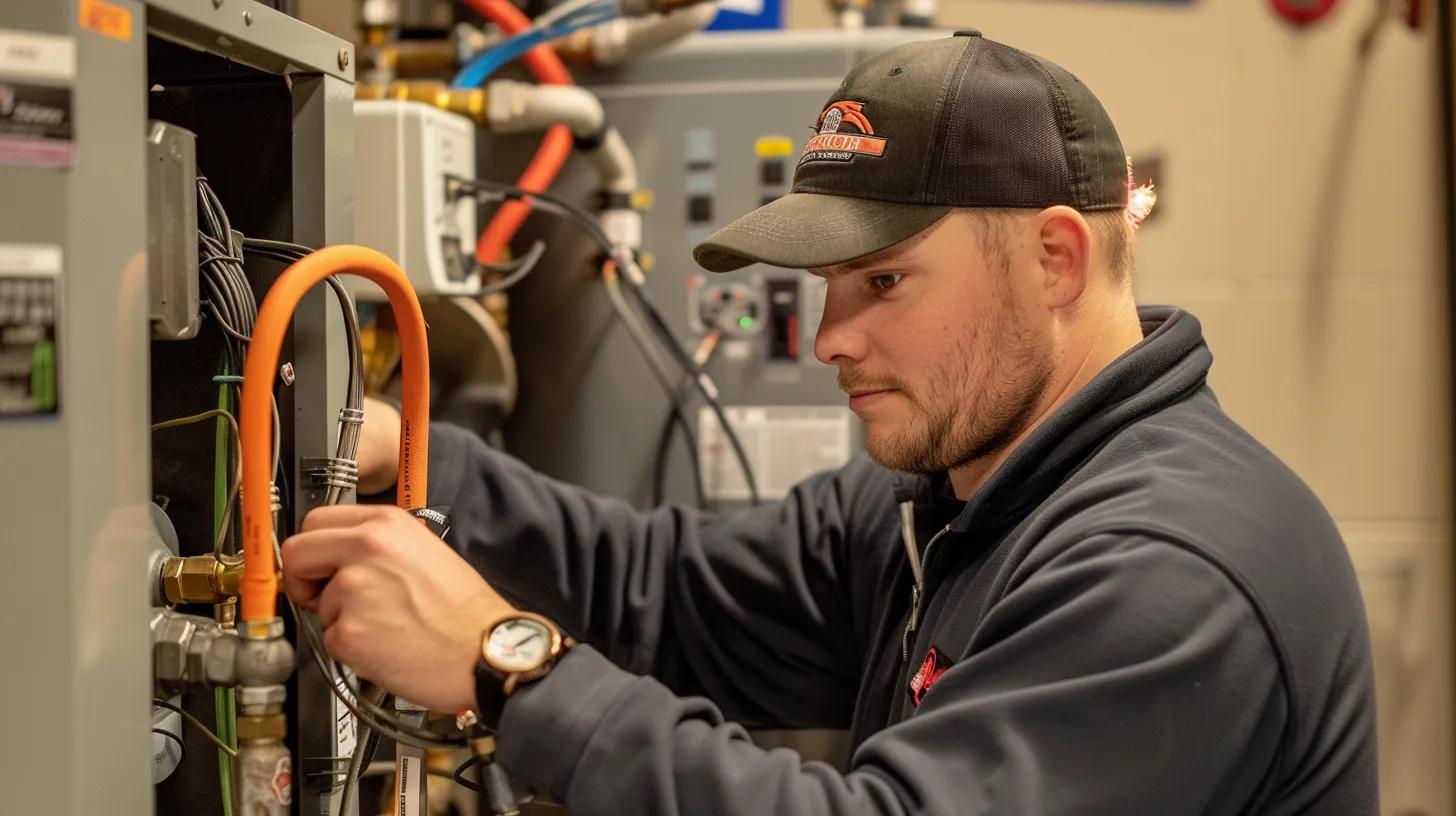 furnace repair technician