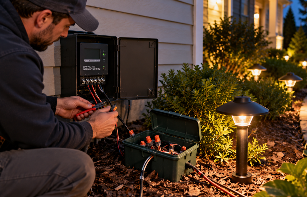 Landscape Lighting Not Working? Why Half the Lights Go Out or the Last Fixtures Go Dim